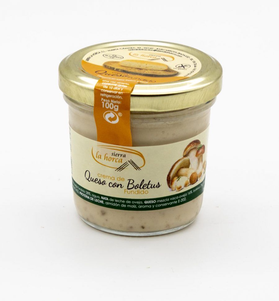 Crema de Queso de Oveja con Boletus